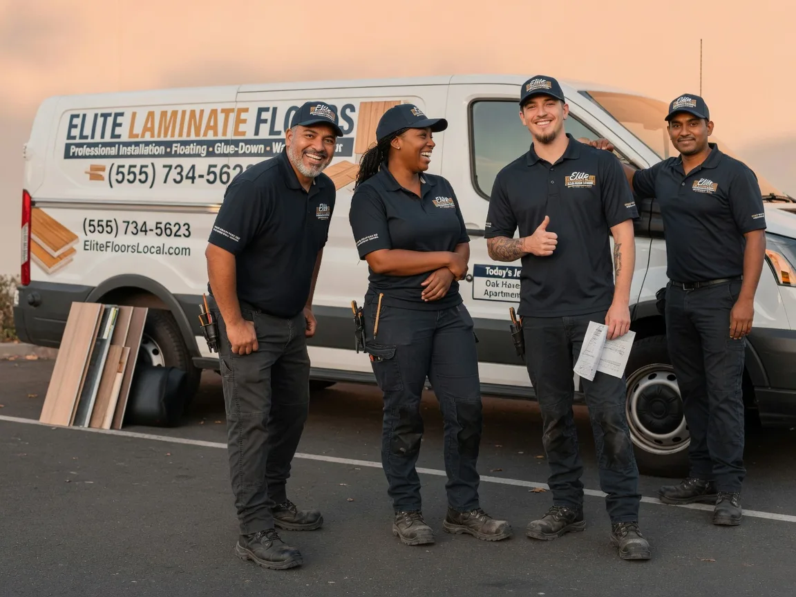 Laminate flooring installation company in Hominy, OK